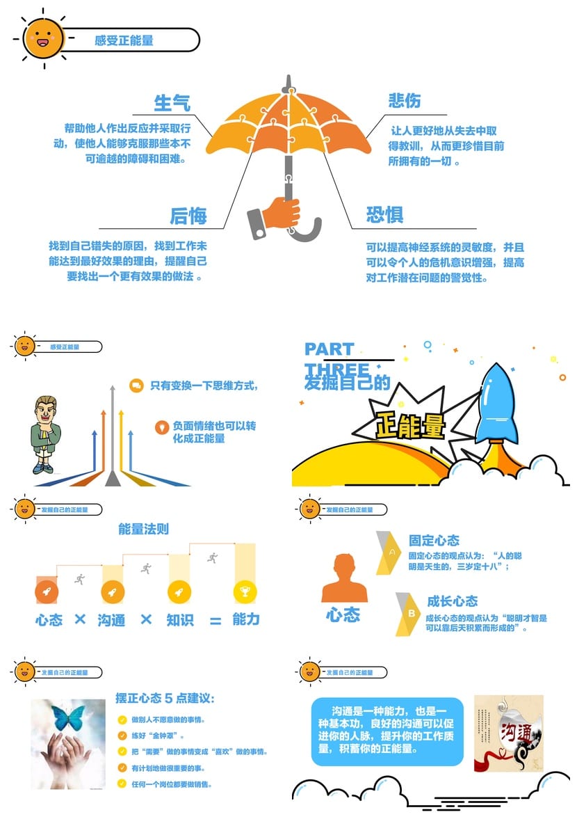 青春励志主题班会PPT课件 励志班会PPT模板 班会课件 - 第4页预览