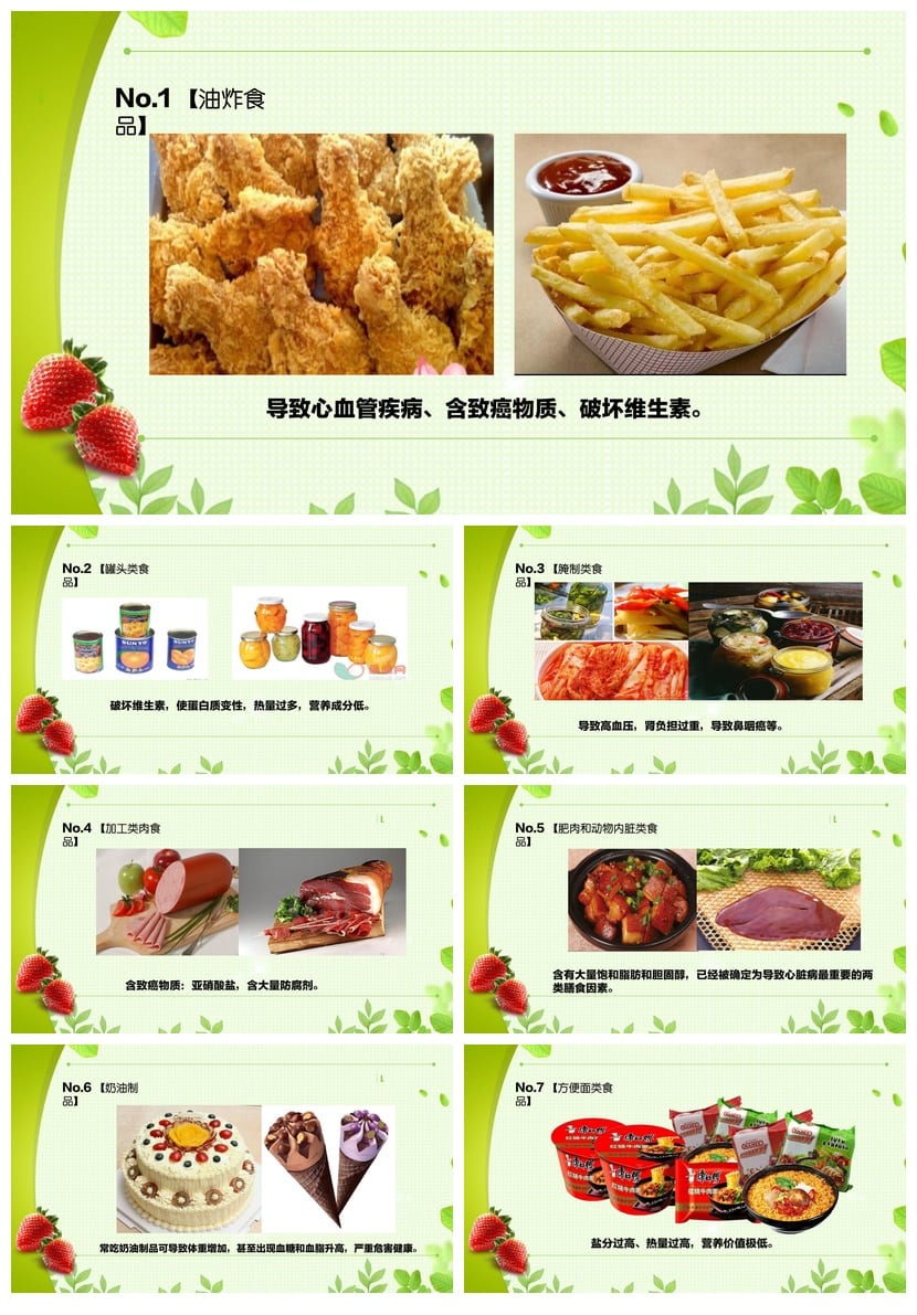 食品安全教育主题班会PPT课件 食品卫生安全班会ppt模板 - 第2页预览