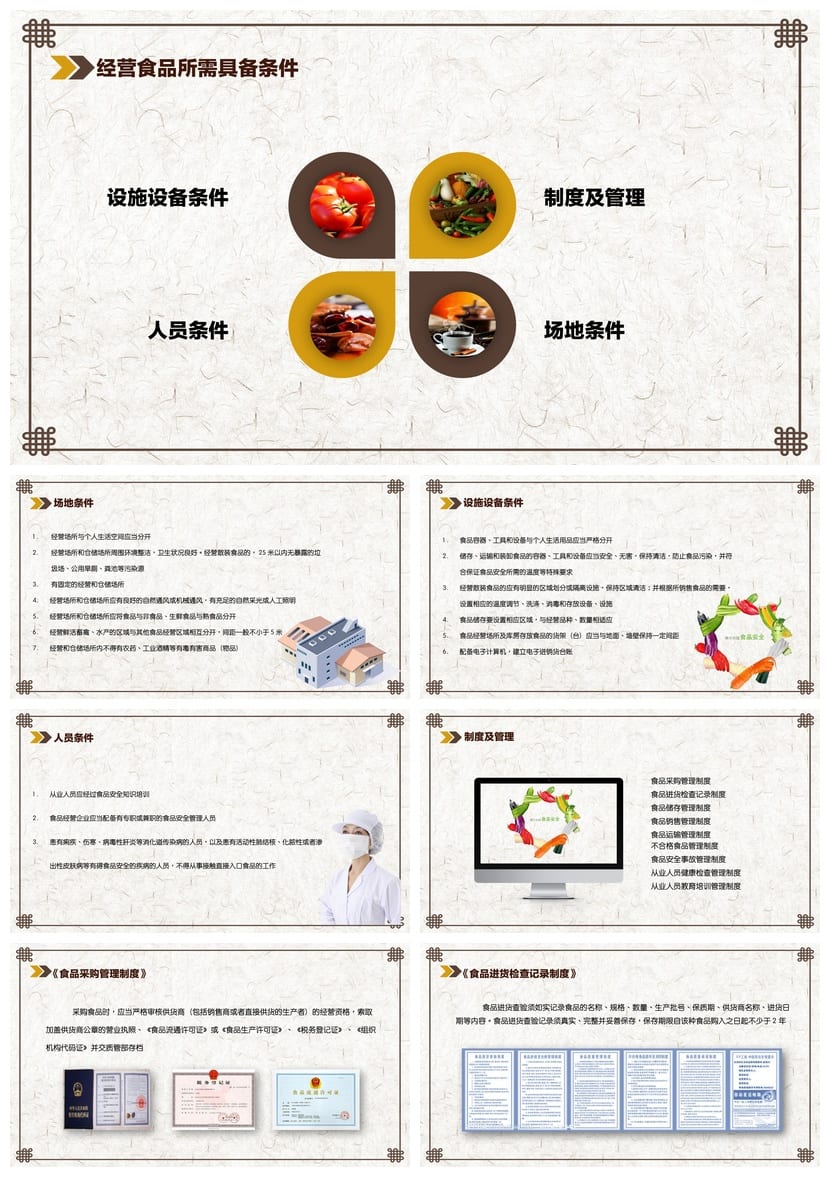 食品安全主题班会PPT课件 食品知识培训教学课件设计素材 - 第3页预览