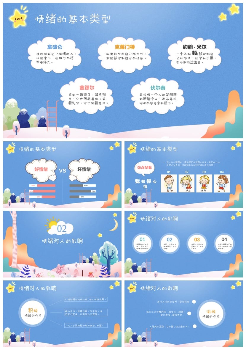 情绪管理主题班会PPT课件 我的情绪我做主通用班会模板 - 第2页预览