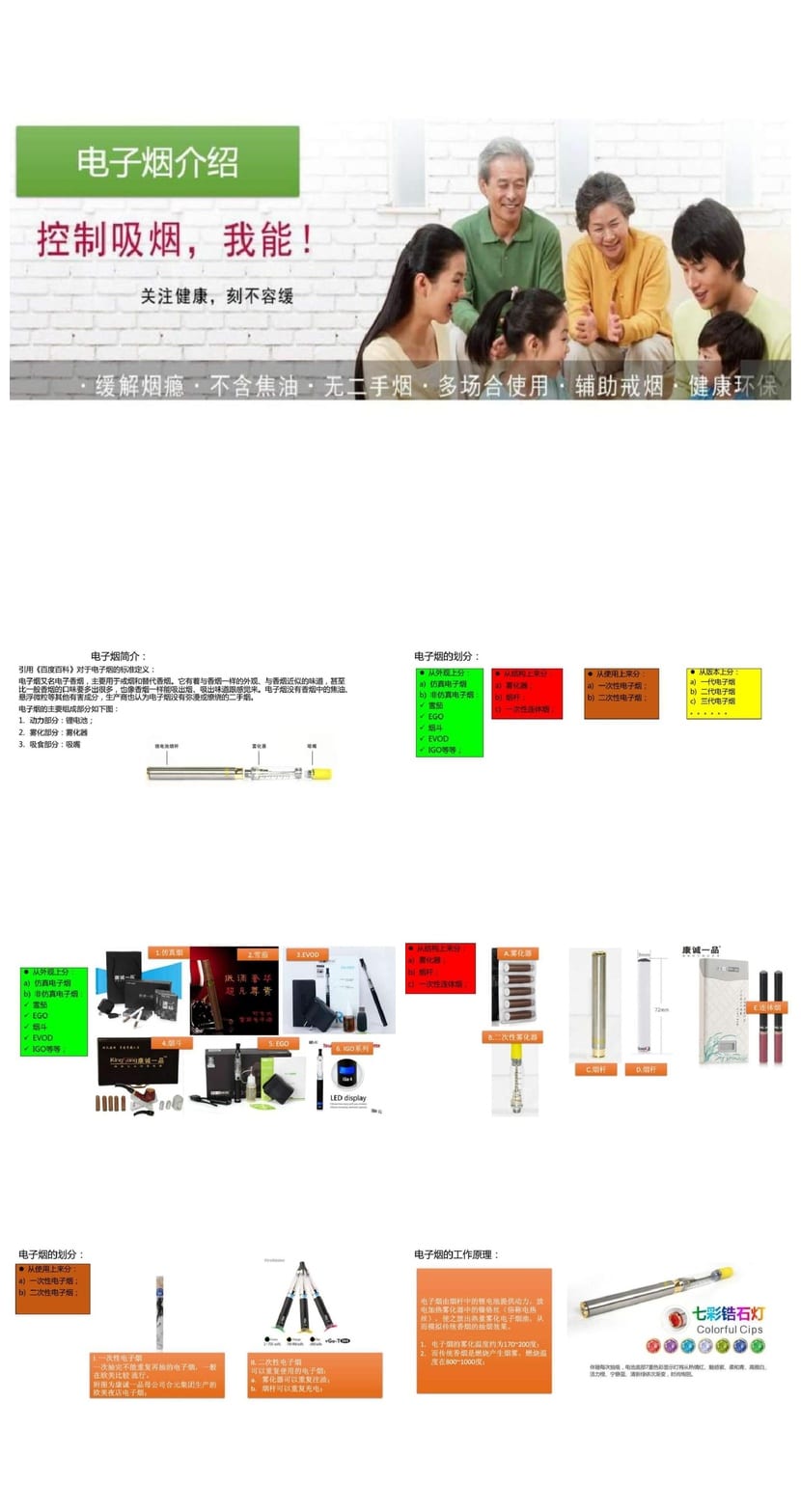 电子烟危害主题班会PPT 通用版ppt课件 电子烟班会课件 - 第1页预览