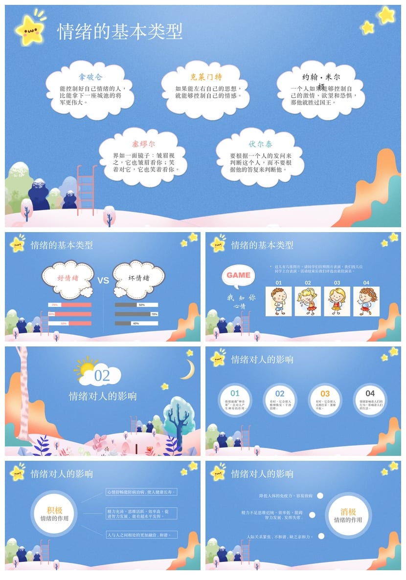 心理健康主题班会PPT课件：情绪管理我做主 班会设计与教学资源 - 第2页预览