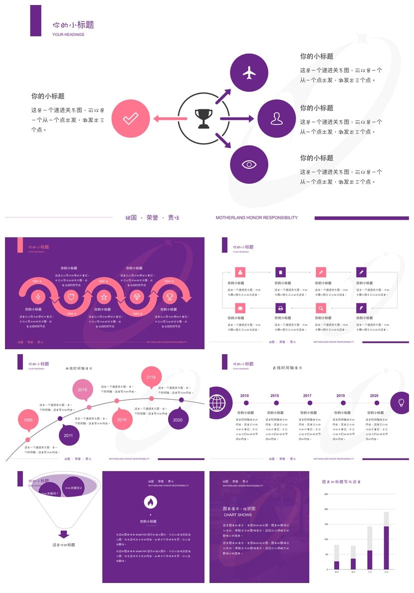 西安理工大学  开题报告毕业答辩PPT模板 学术风素材答辩汇报设计 - 第6页预览