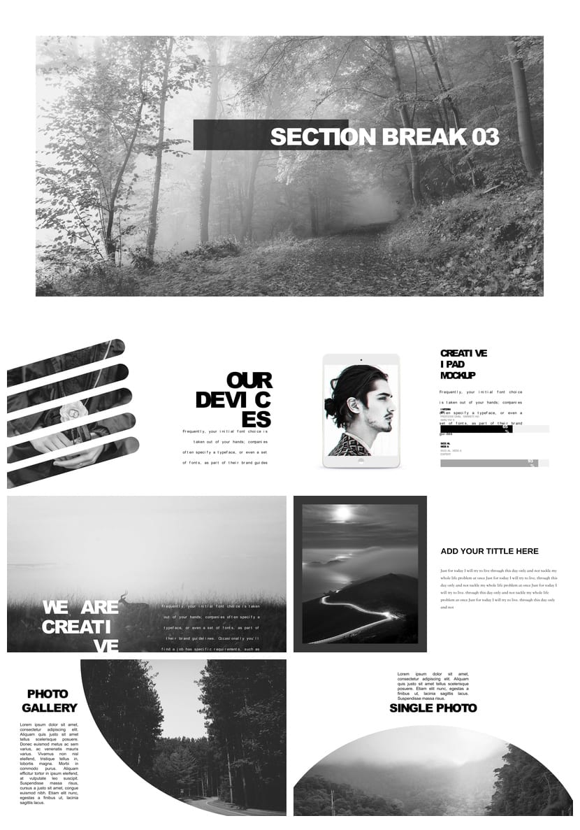 商务风黑灰色PPT模板定制 高级感企业汇报动态pptx素材T - 第3页预览