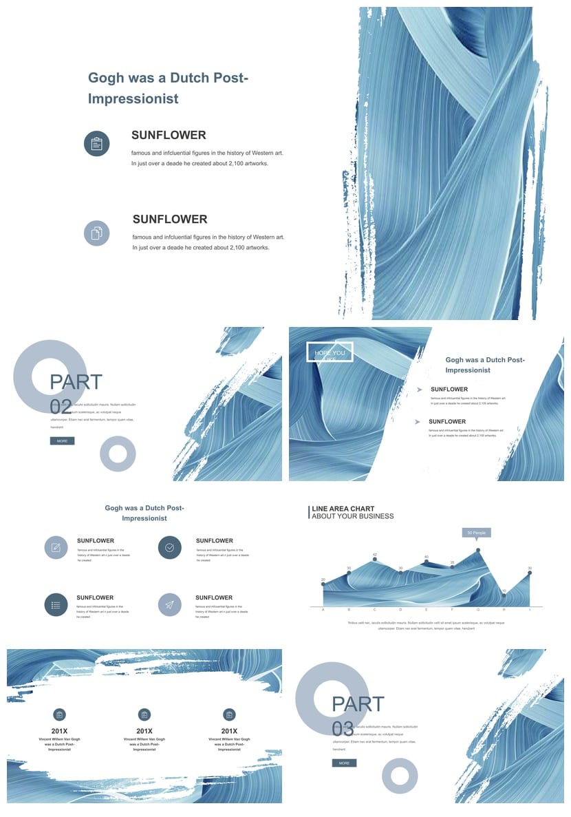 高端创意杂志风PPT模板 各行业工作报告个人简历设计素材pptx - 第2页预览