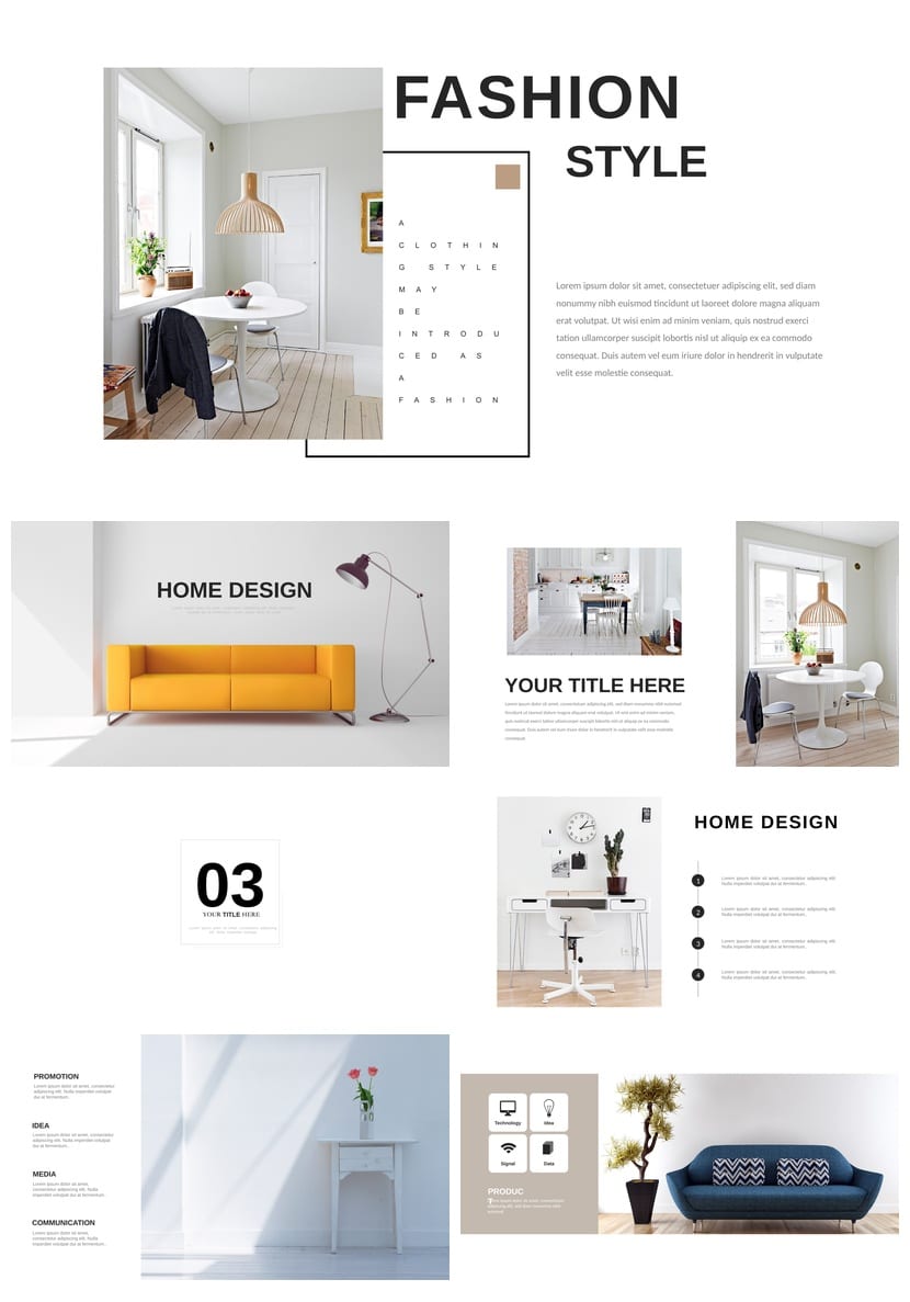 极简简约工作报告PPT模板 多行业风格设计素材pptx - 第3页预览