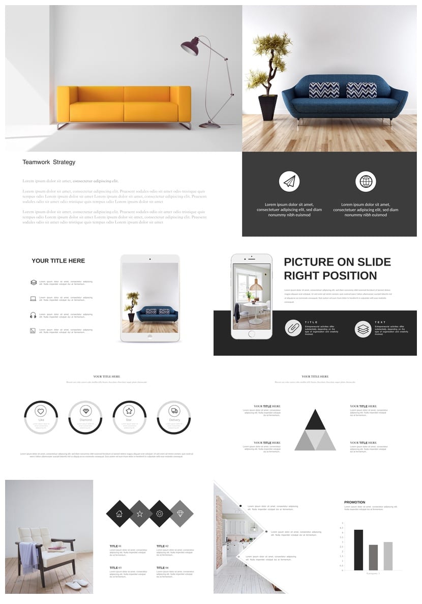 极简简约工作报告PPT模板 多行业风格设计素材pptx - 第5页预览