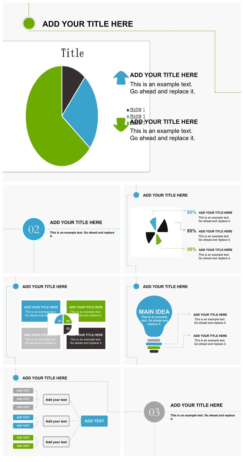 行业工作报告PPT模板 (创意风格pptx素材) 企业通用高端设计 - 第2页预览