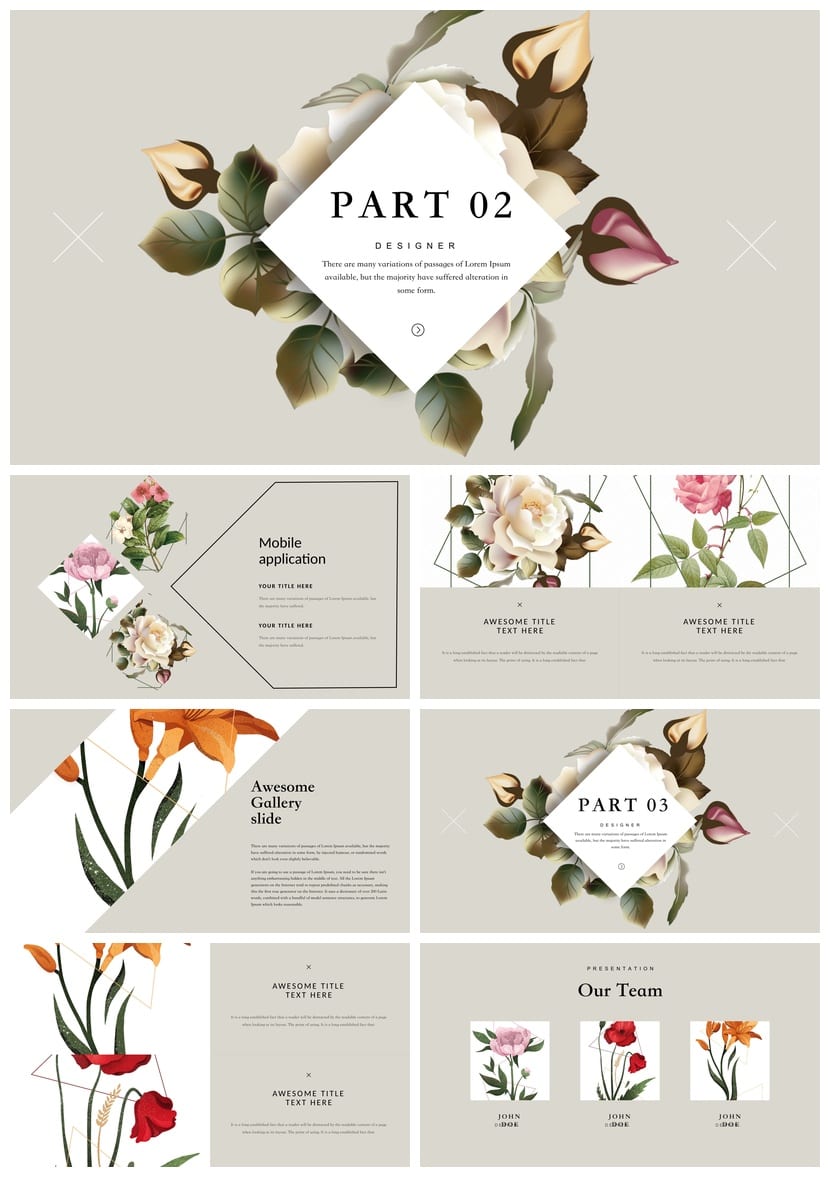 行业工作报告产品发布PPT模板 风格素材pptx设计 - 第2页预览