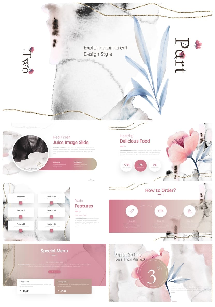 风格行业工作报告产品发布会PPT模板素材 高端商务总结 - 第2页预览