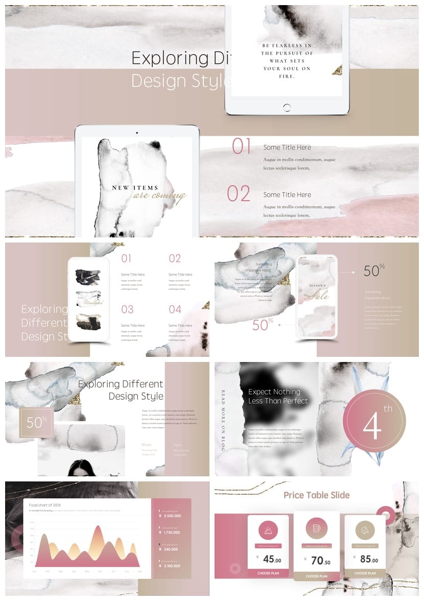 风格行业工作报告产品发布会PPT模板素材 高端商务总结 - 第3页预览