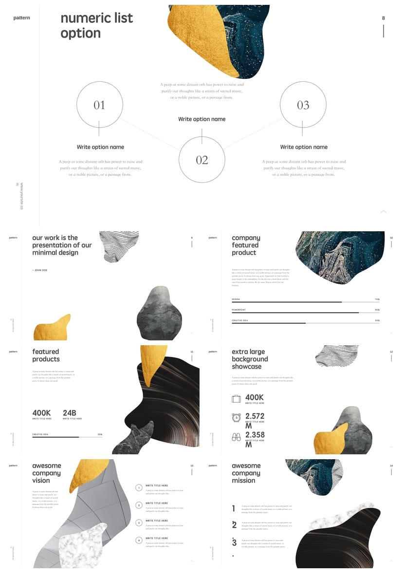 高级产品发布PPT模板 工作报告行业风格素材 可编辑pptx设计 - 第2页预览