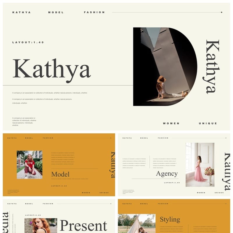 莫兰迪系工作总结PPT模板 可编辑源文件pptx素材 - 工作PPT 模板