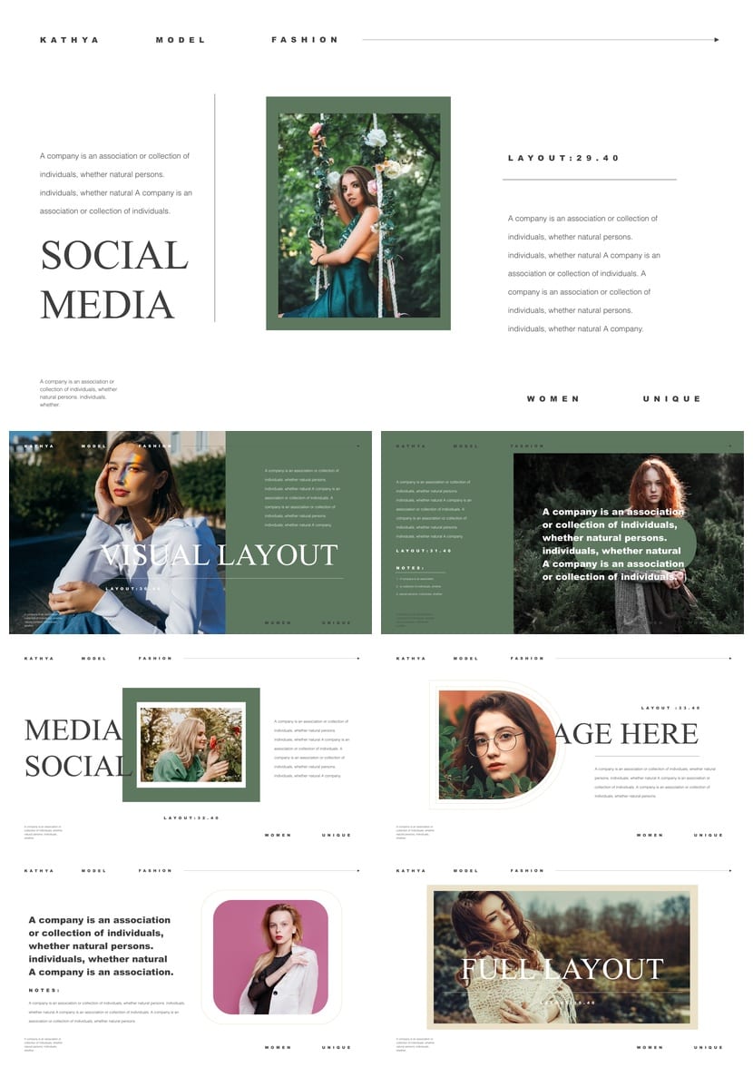 莫兰迪系工作总结PPT模板 可编辑源文件pptx素材 - 第5页预览