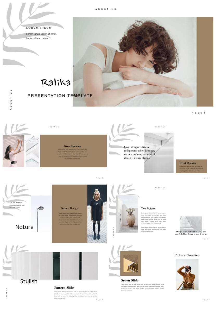 莫兰迪系工作总结PPT模板 高级感扁平化可编辑源文件pptx - 第1页预览