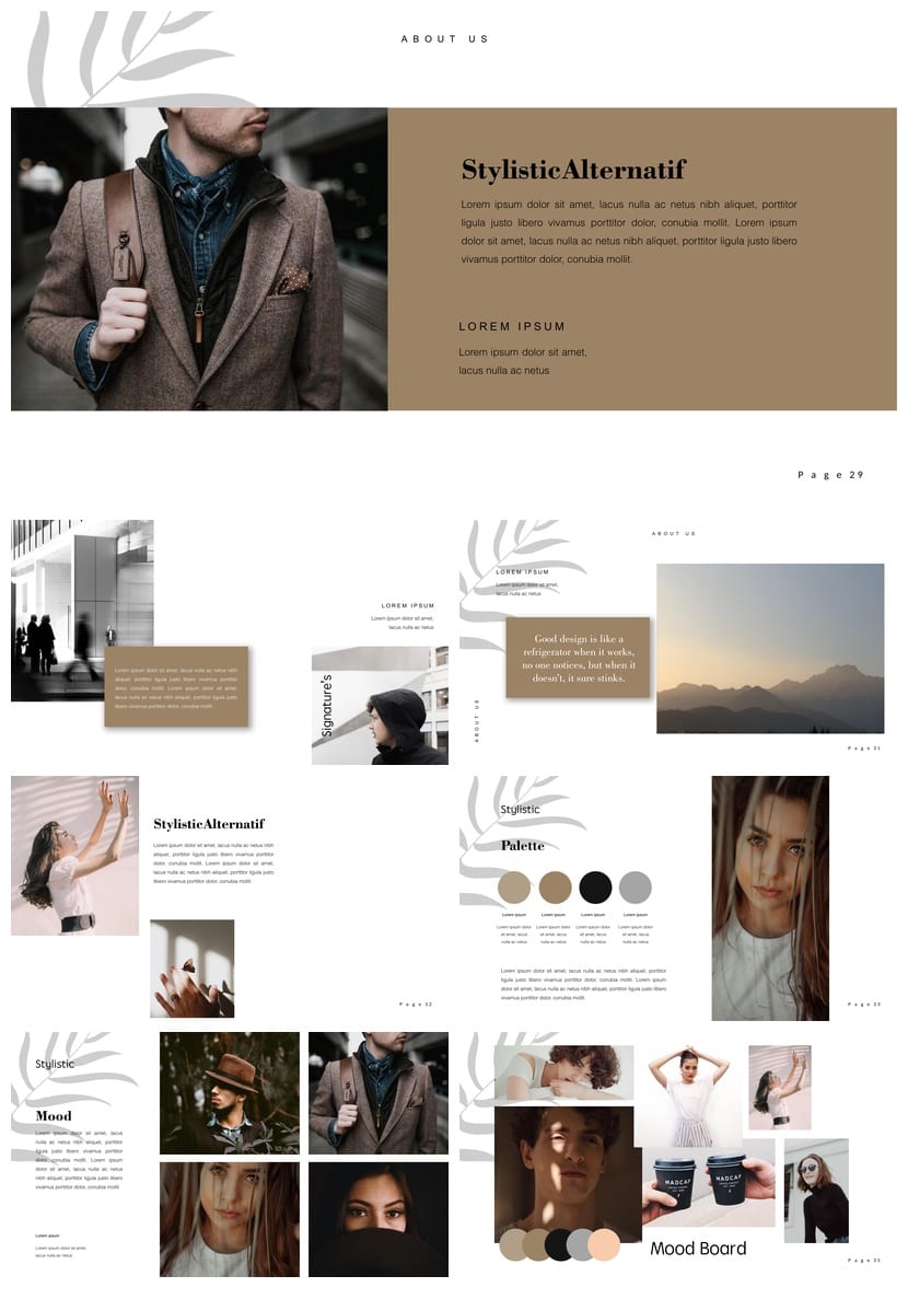 莫兰迪系工作总结PPT模板 高级感扁平化可编辑源文件pptx - 第5页预览