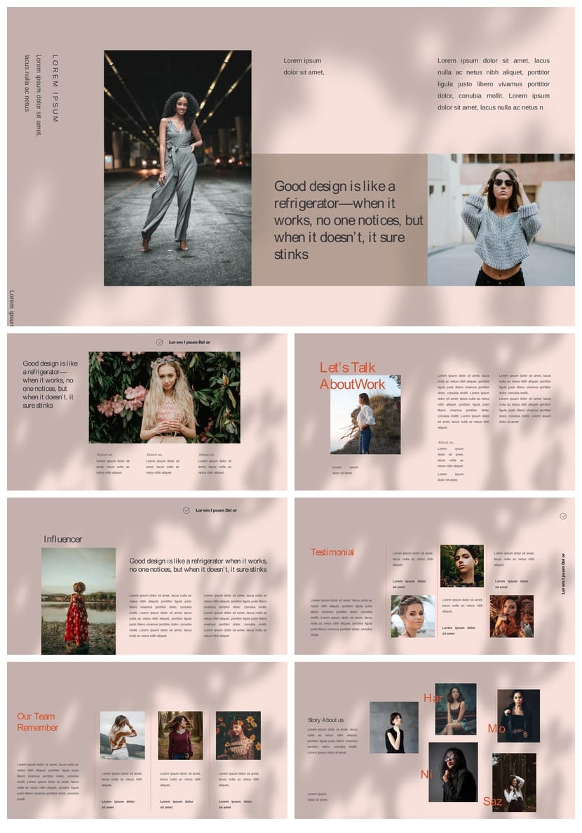 莫兰迪系工作总结PPT源文件模板 可编辑pptx素材 - 第4页预览