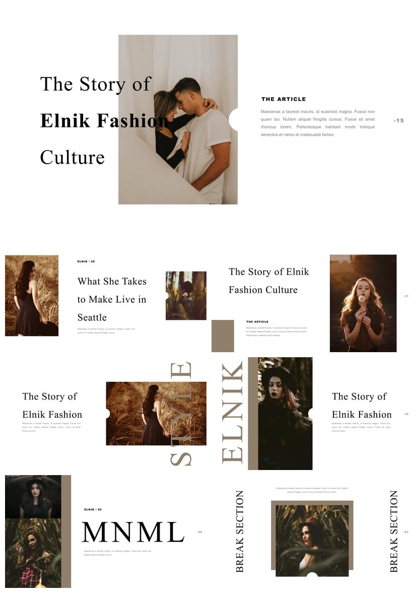 莫兰迪系工作总结PPT模板 高级感简约风可编辑pptx源文件素材 - 第3页预览