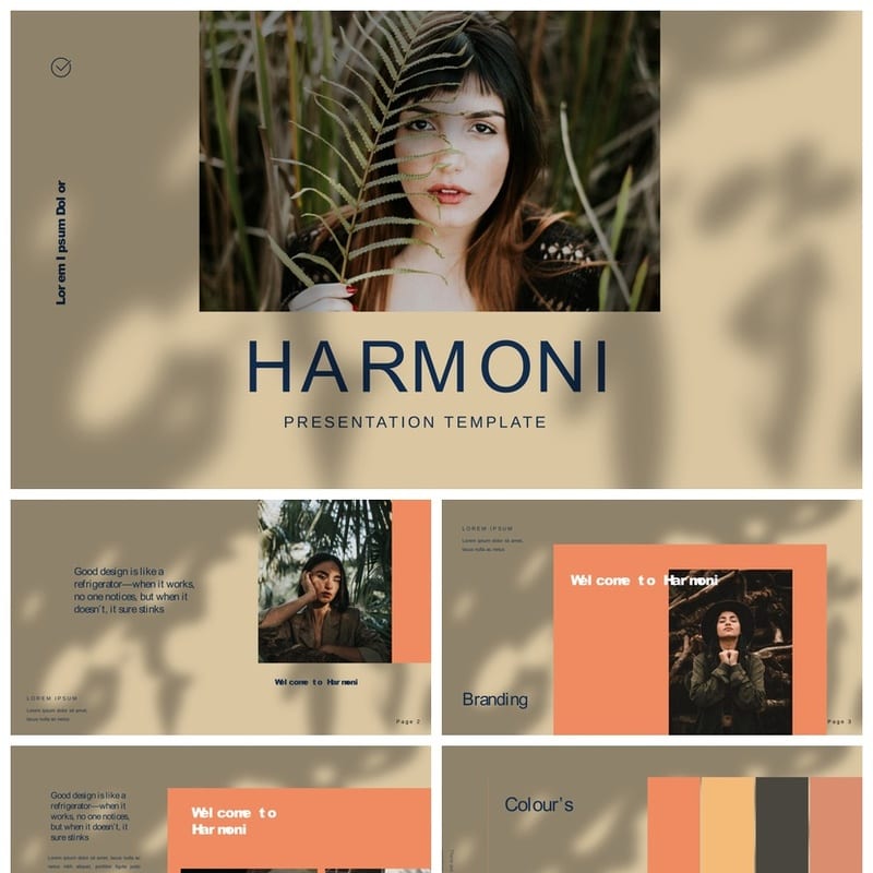 莫兰迪系工作总结PPT源文件 高级感扁平化可编辑pptx模板素材 - 工作PPT 模板