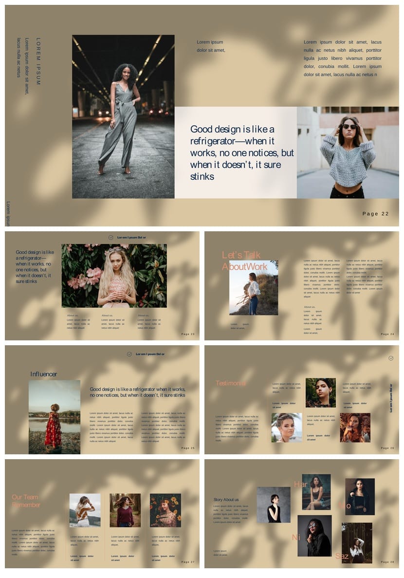 莫兰迪系工作总结PPT源文件 高级感扁平化可编辑pptx模板素材 - 第4页预览