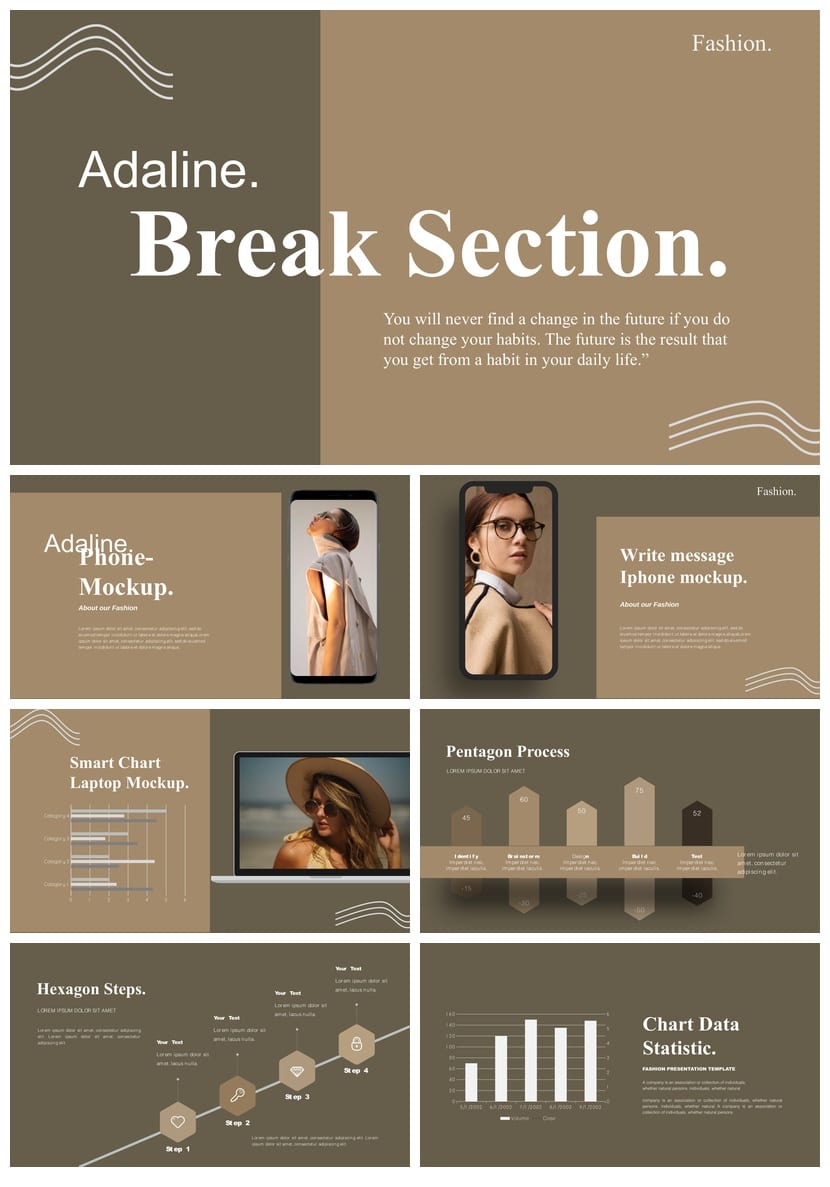 莫兰迪系工作总结PPT模板 高级感简约pptx源文件素材 - 第4页预览