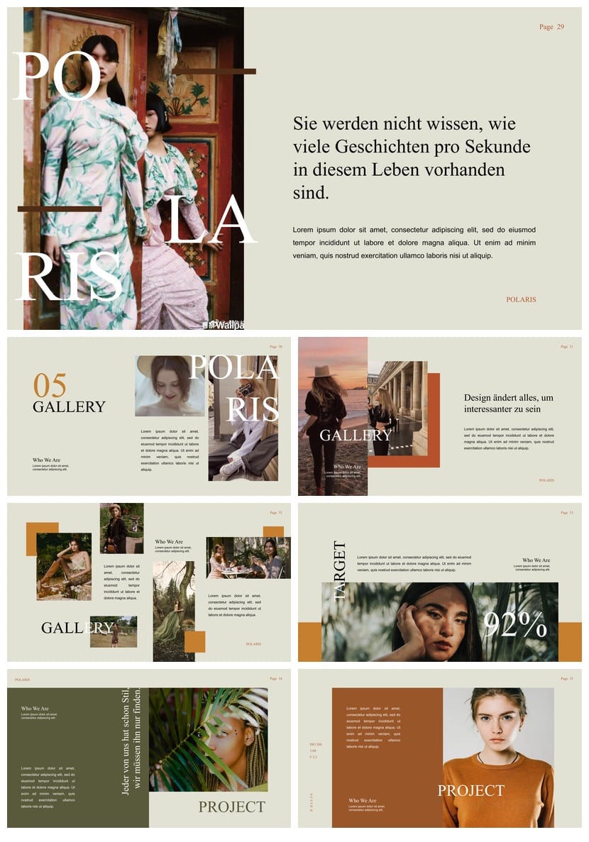 莫兰迪系工作总结PPT源文件 高级感扁平化设计pptx模板素材 - 第5页预览