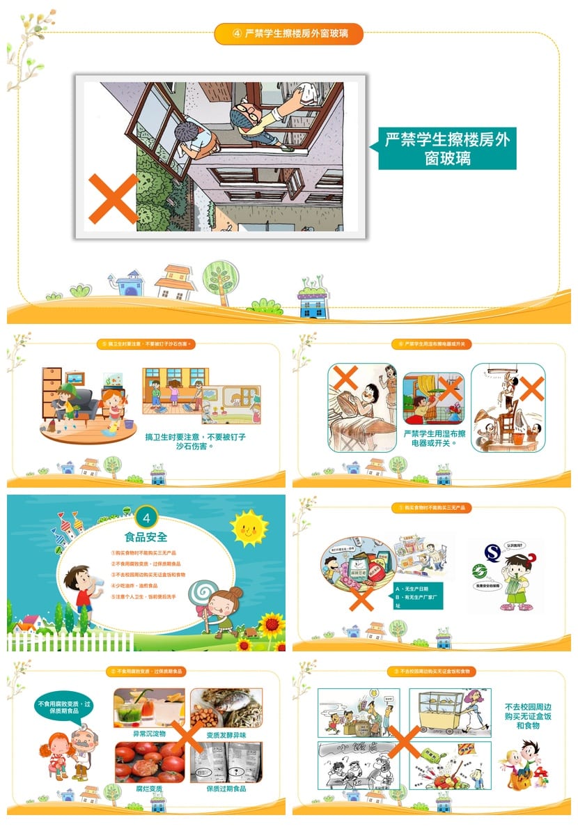 初中校园安全教育PPT课件 主题班会模板素材 防欺凌防溺水 - 第4页预览