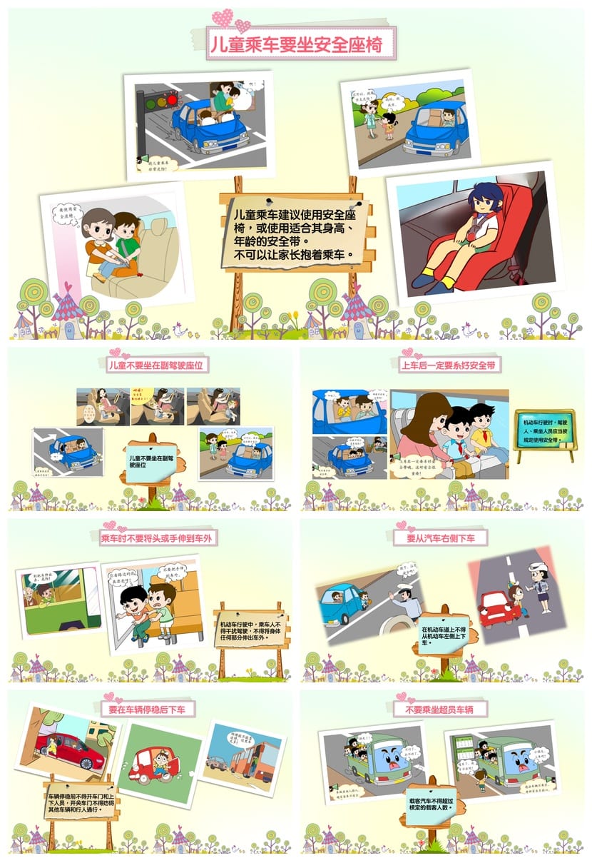 交通安全主题班会PPT课件 道路交通安全教育ppt 学生安全班会素材 - 第4页预览