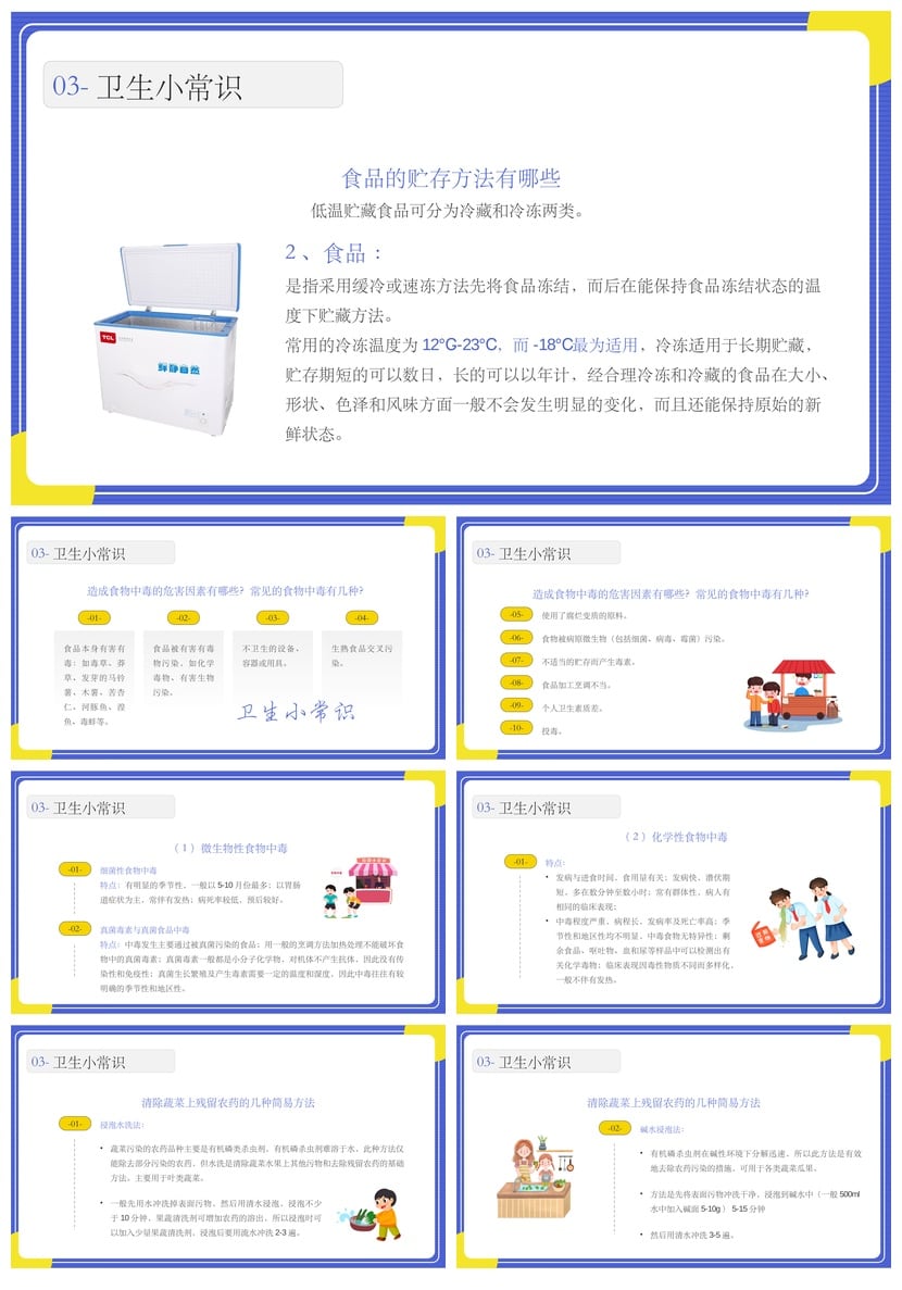 中小学爱国卫生月主题班会PPT模板 健康世界建设班会课件素材 - 第4页预览