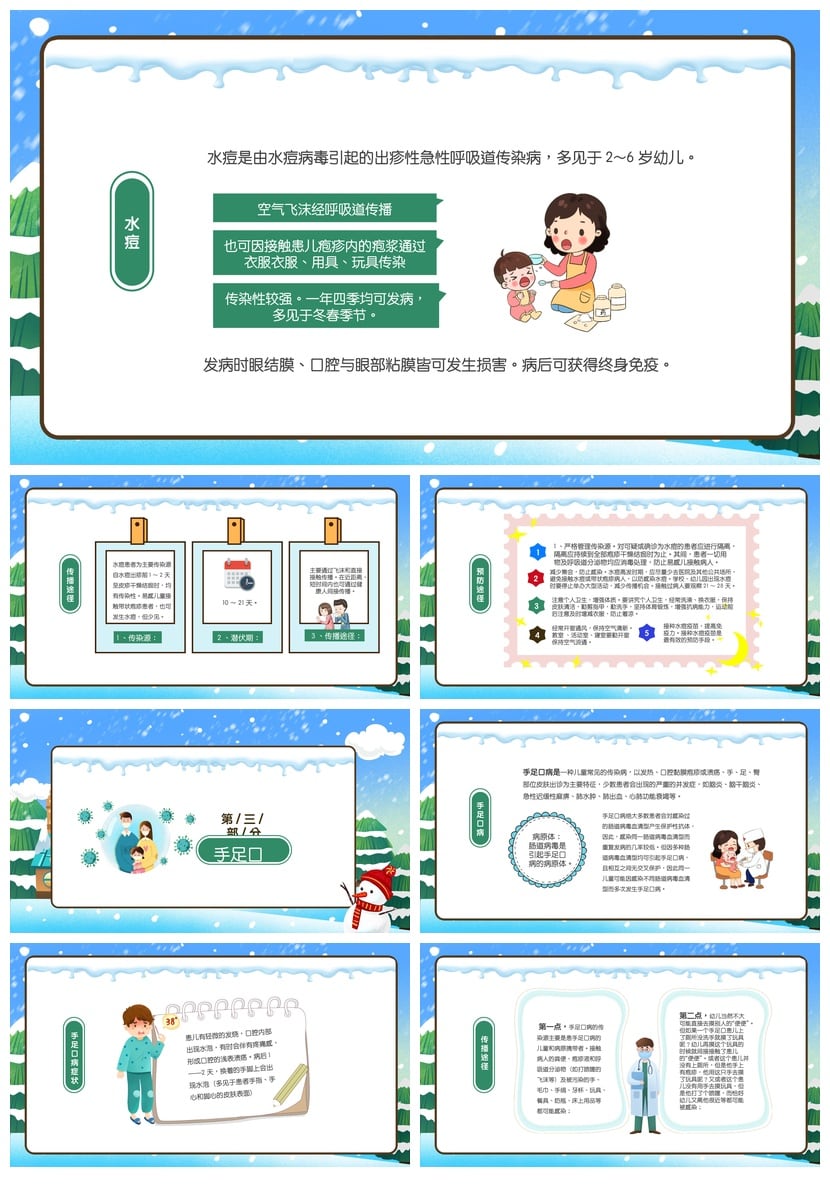 儿童挫折教育主题班会PPT模板 成长型思维面对困难课件素材 - 第2页预览