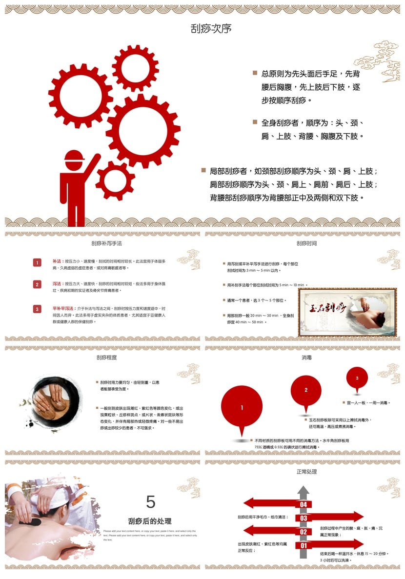 中医养生PPT模板 健康保健食疗药膳中医理论课件素材 - 第4页预览