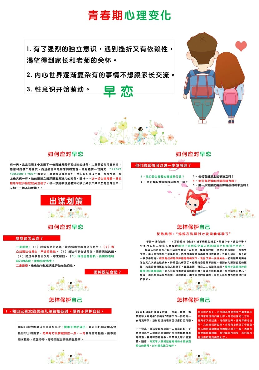 小学生教育PPT模板 青春期成长主题课件《我要长大了》教学素材 - 第4页预览