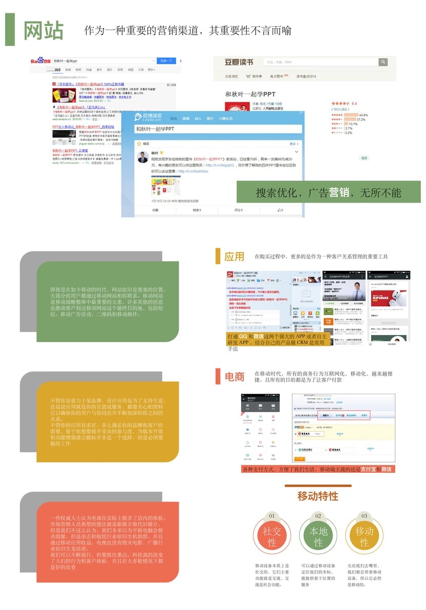 《玩转移动营销》读书笔记PPT模板 40天营销实战素材 - 第2页预览