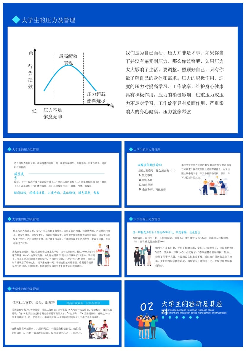 挫折教育主题班会PPT课件 学生心理健康班会课件直面挫折班会设计 - 第3页预览
